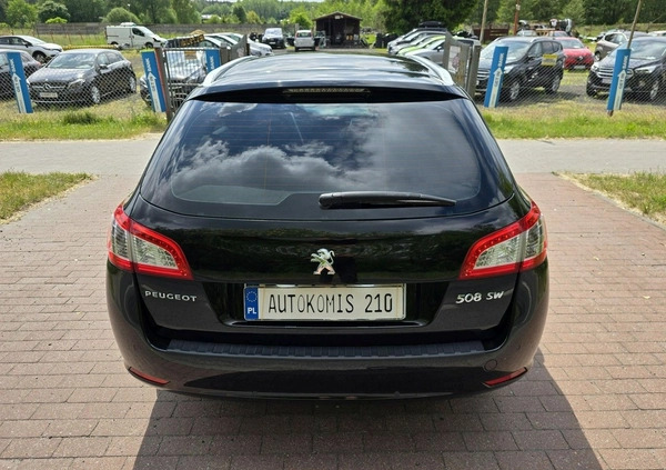 Peugeot 508 cena 28900 przebieg: 289000, rok produkcji 2011 z Nowogrodziec małe 407